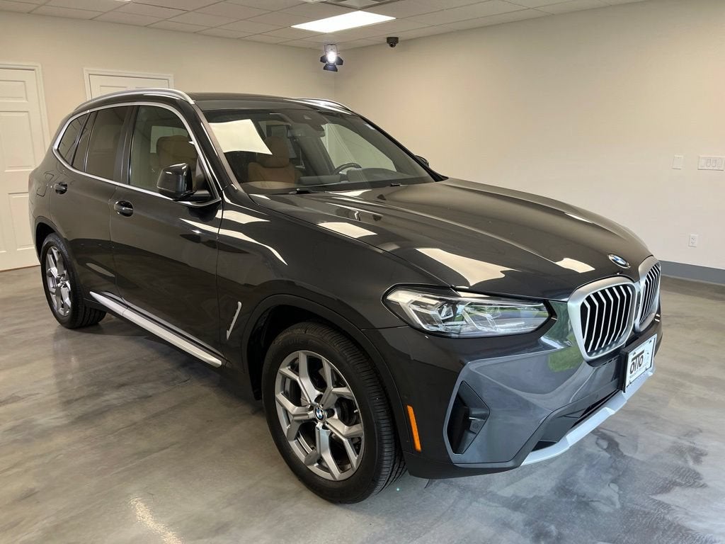 2024 BMW X3 xDrive30i in Gray — front three-quarter view