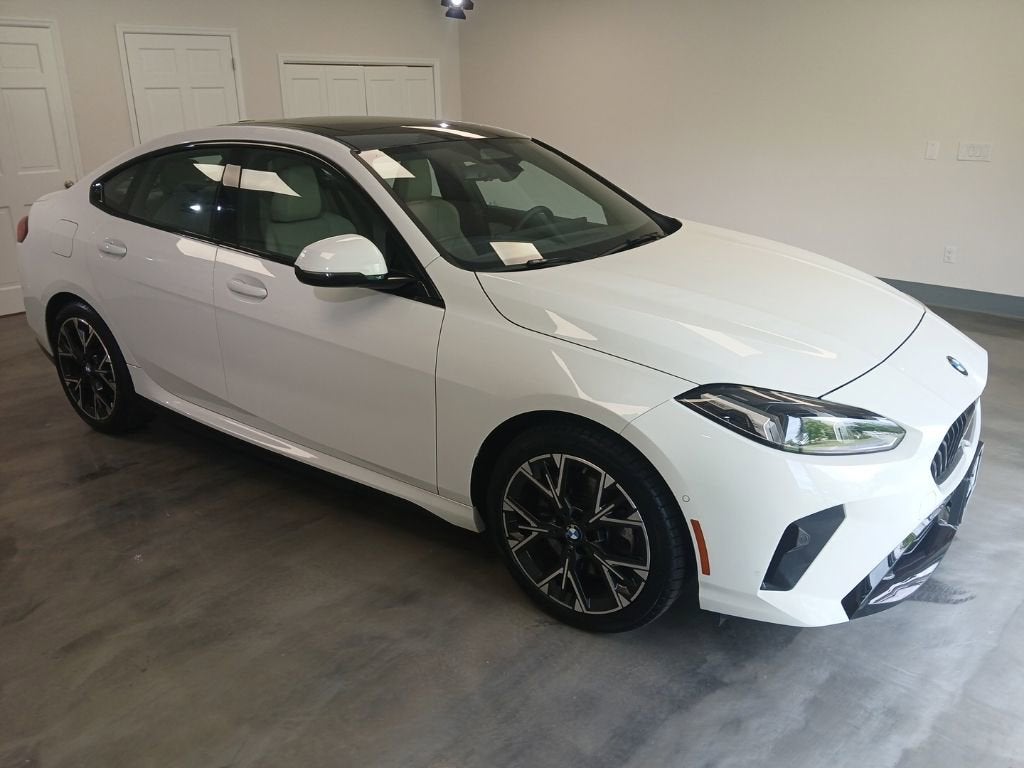 2025 BMW 2 Series 228 xDrive in White — front three-quarter view